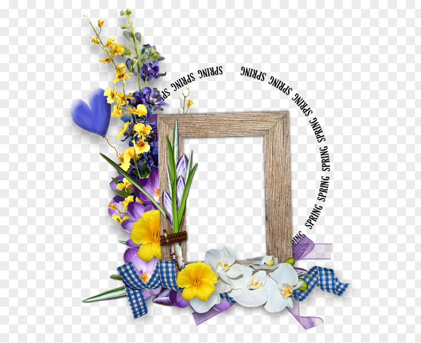 Floral Design Animaatio Picture Frames PNG