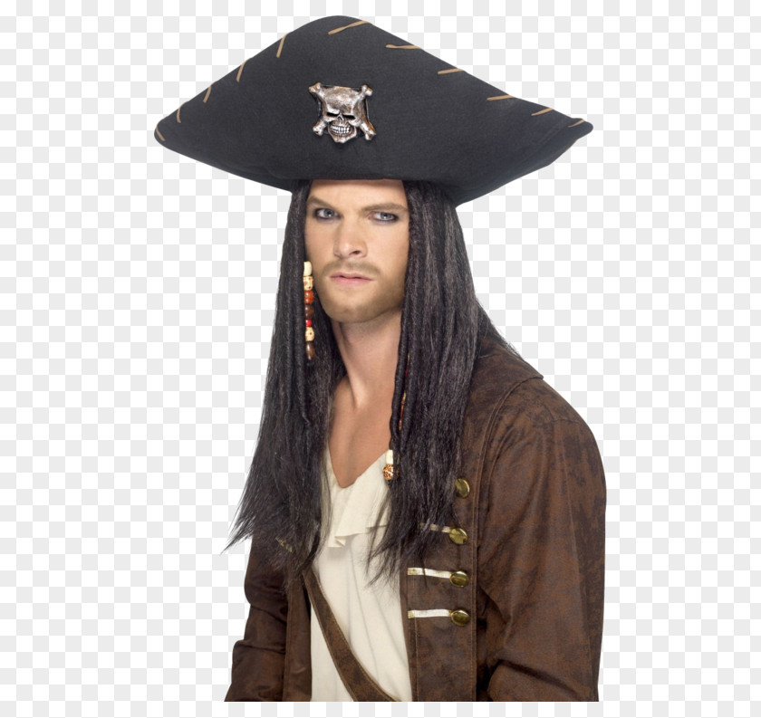 Hat Piracy Tricorne Skull And Crossbones Costume PNG