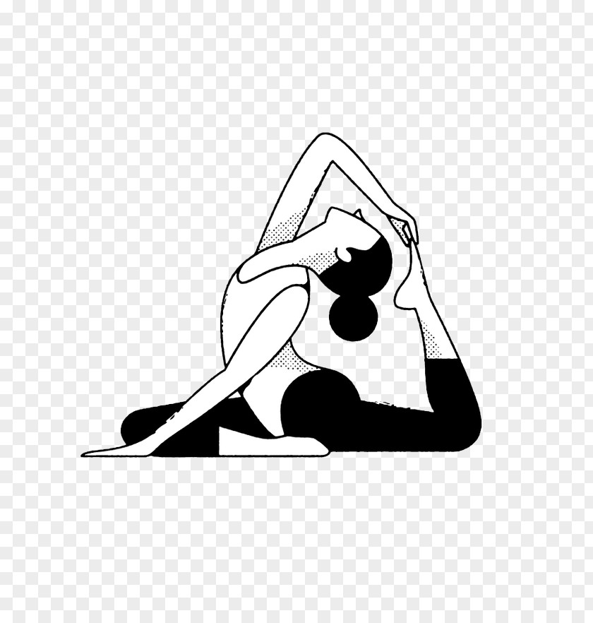 Physical Fitness Logo Yoga Background PNG