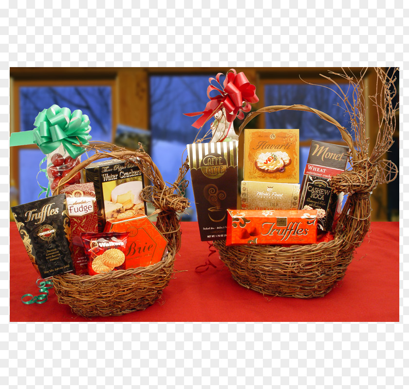 Christmas Mishloach Manot Gift Holiday Basket PNG