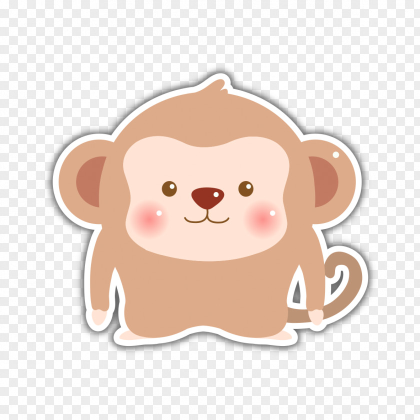 Cute Little Monkey Download PNG