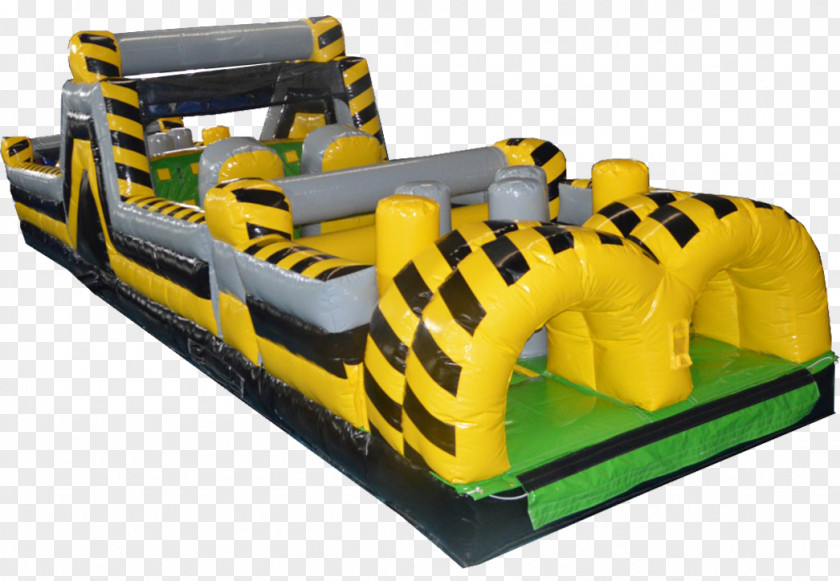Obstacle Course Inflatable Bouncers Game Renting PNG