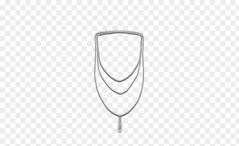 Silver Body Jewellery Line PNG