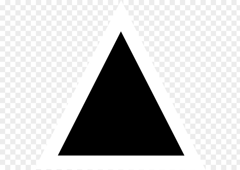 Triangle Black Clip Art PNG