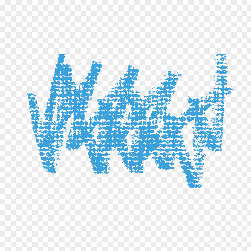 Blue Messy Lines Chalk Brush Euclidean Vector PNG