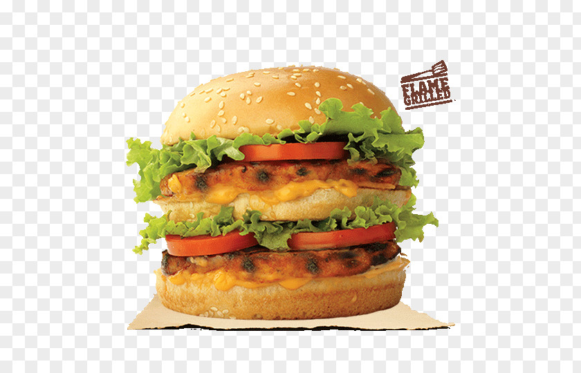 Burger King Hamburger Whopper Chicken Sandwich Fast Food Veggie PNG