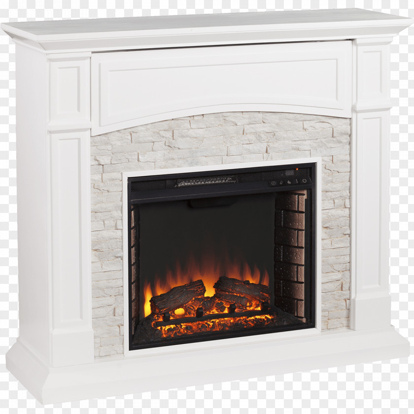 Electric Fireplace Television Mantel Shelf PNG