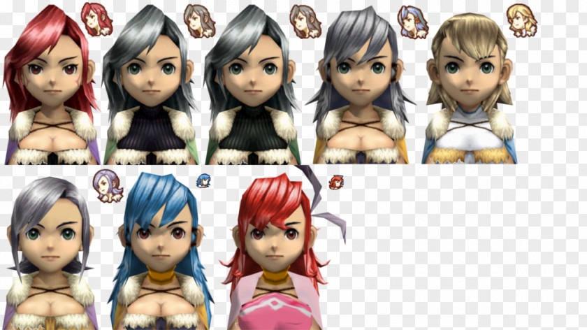 Wig Final Fantasy Crystal Chronicles: Echoes Of Time Selkie Mog PNG