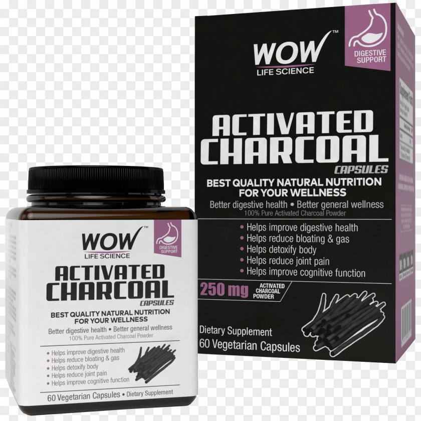 Activated Charcoal Dietary Supplement Vegetarian Cuisine Capsule Carbon PNG