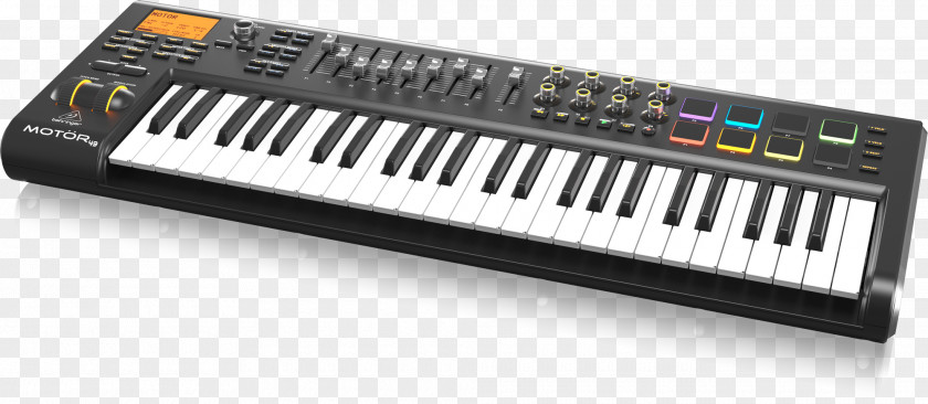 Ax MIDI Controllers Keyboard Sound Synthesizers Behringer PNG