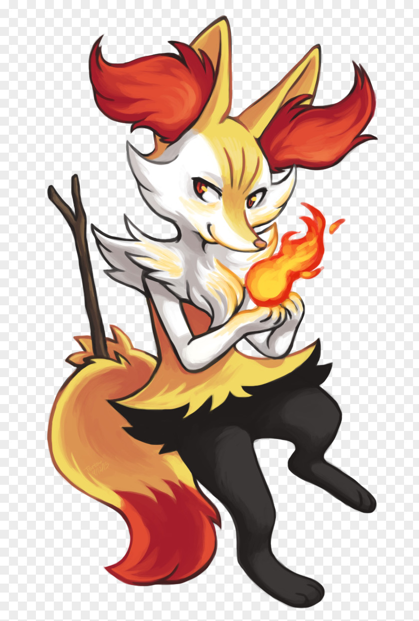 Braixen Fennekin Image Delphox Art PNG