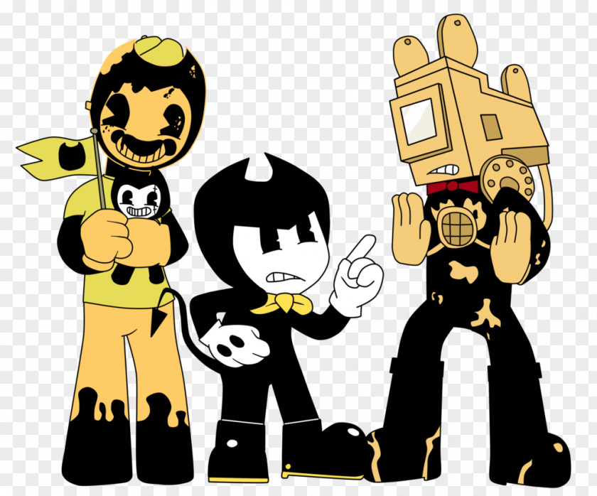 Gang Cartoon Bendy And The Ink Machine TheMeatly Games Hello Neighbor Video Game PNG
