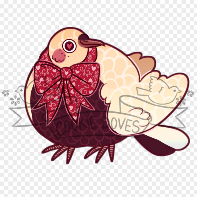 Red Velvet Bird Art Clip PNG
