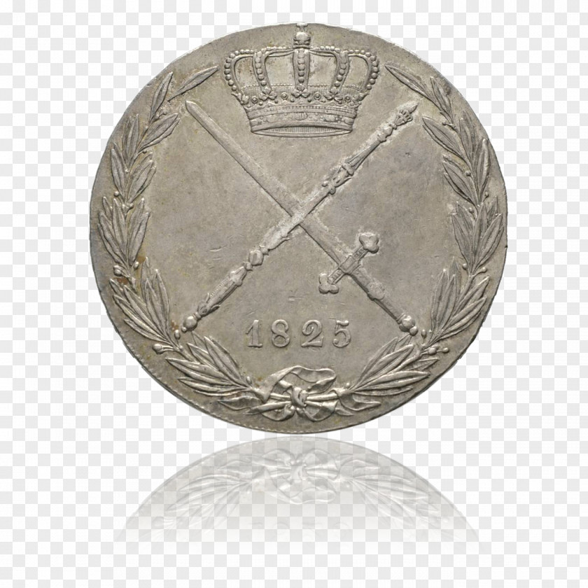 Silver Coin Sphere Nickel PNG