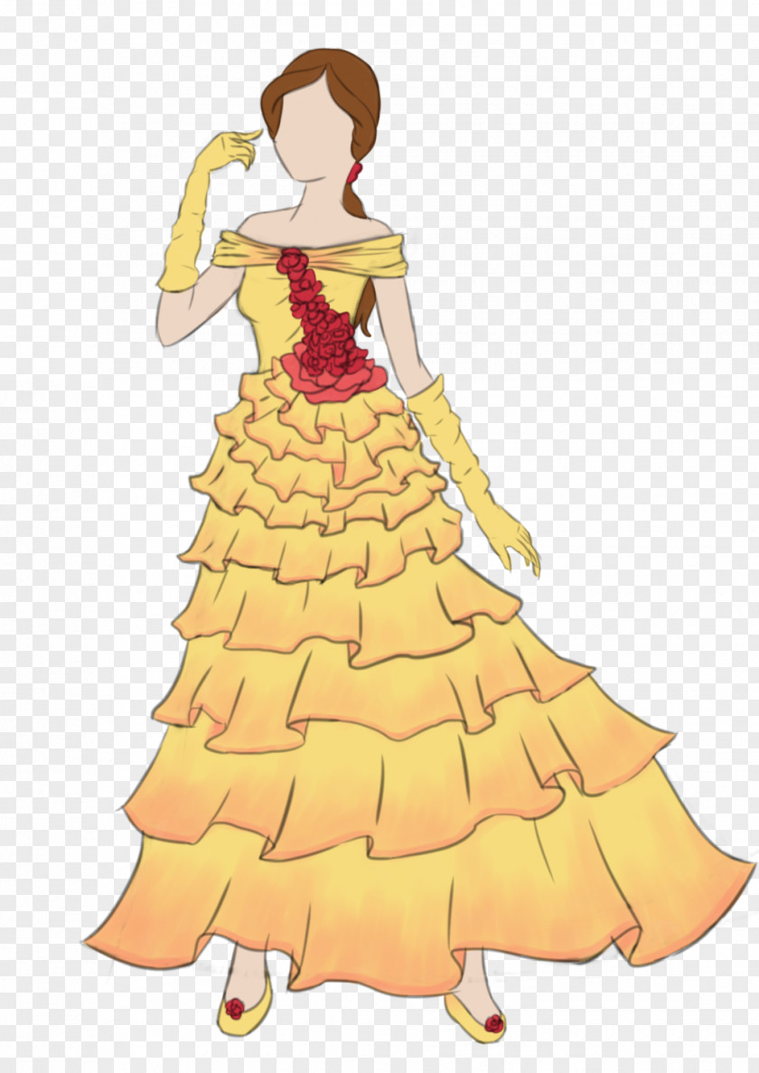 Dress Design Gown Cartoon Character Costume PNG