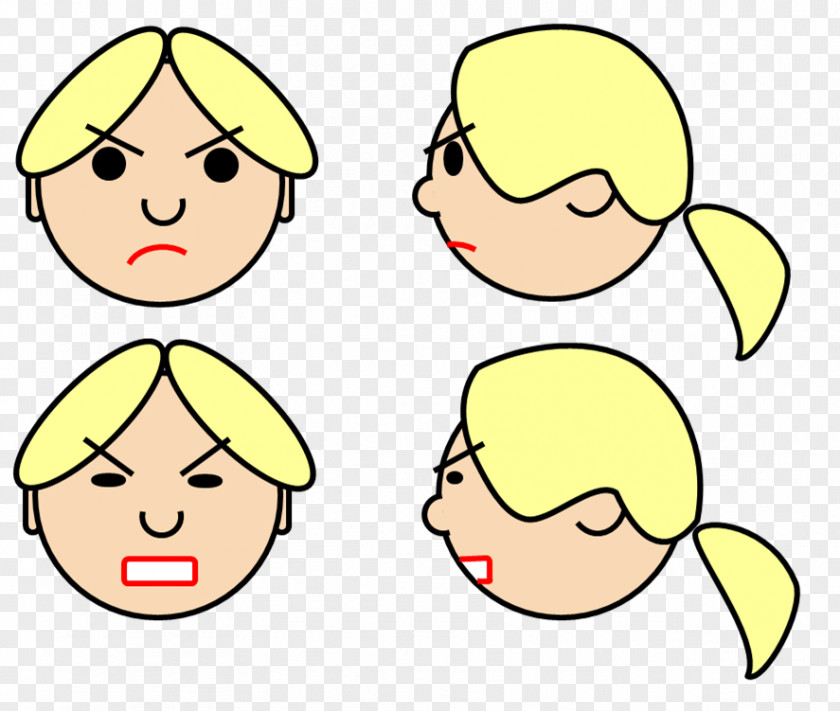 Facial Expression Drawing Cartoon Clip Art PNG