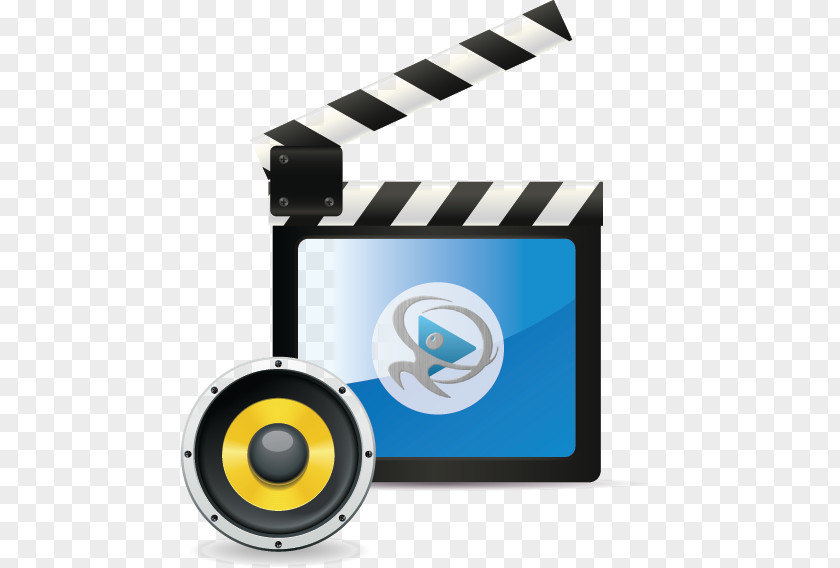 Multimedia Branding Clapperboard Film Cinematography PNG