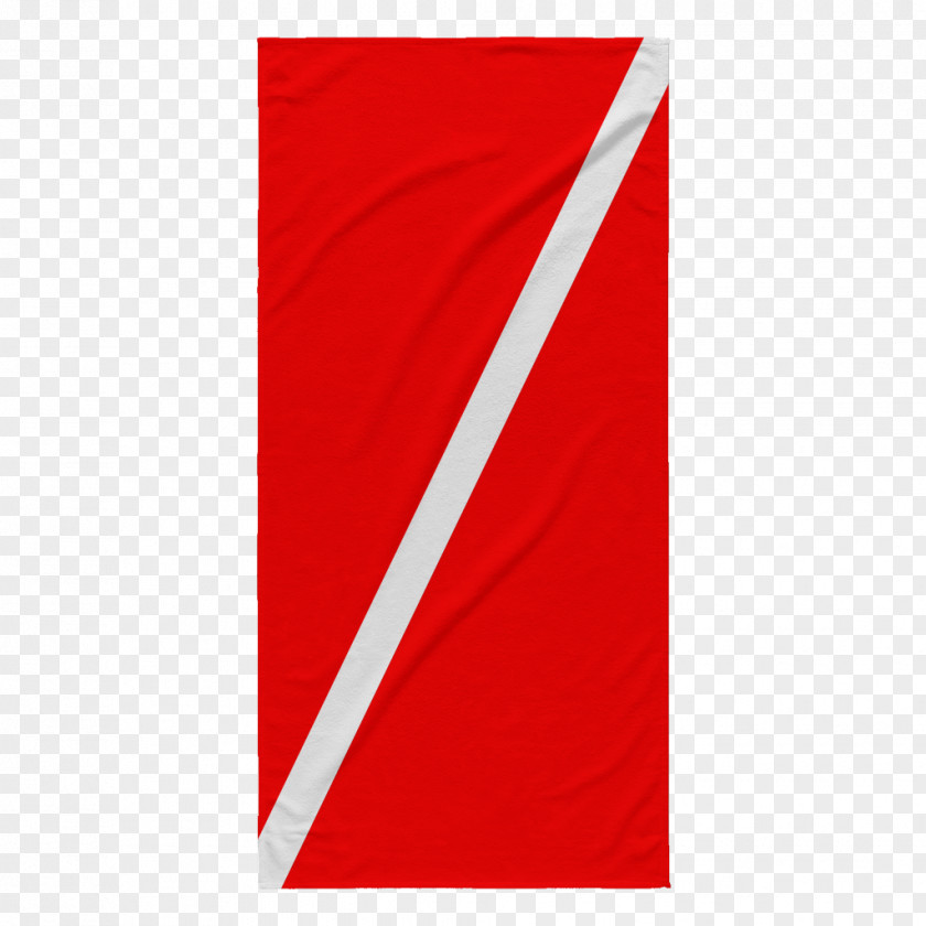 Red Flag Rectangle Beach Cartoon PNG