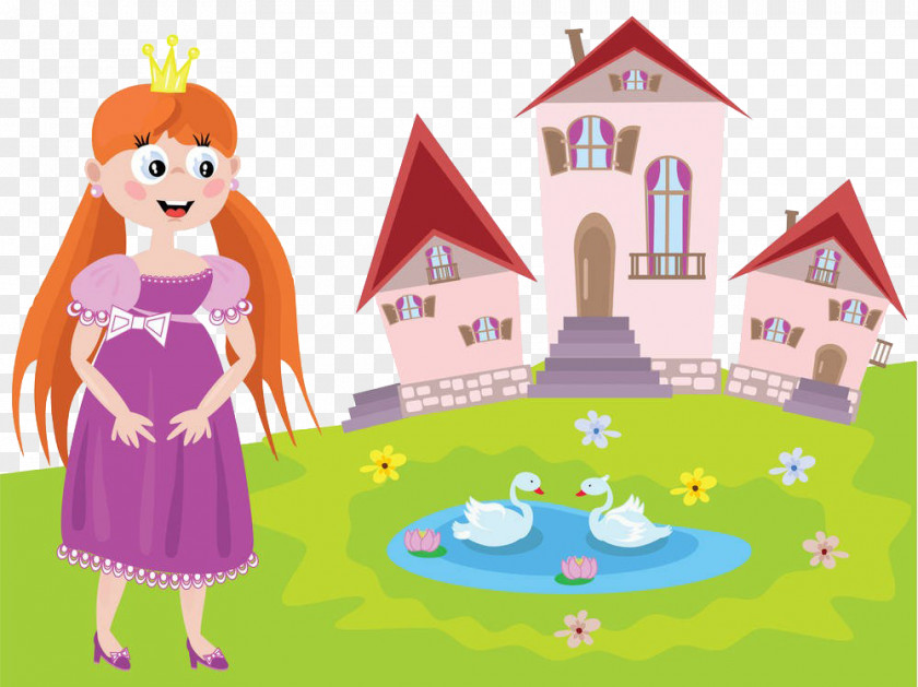 The Princess Is Playing On Grass Fairy Royalty-free Photography Illustration PNG