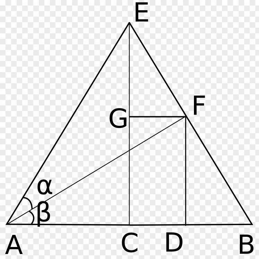 Triangle Euclid's Elements Penrose Point PNG