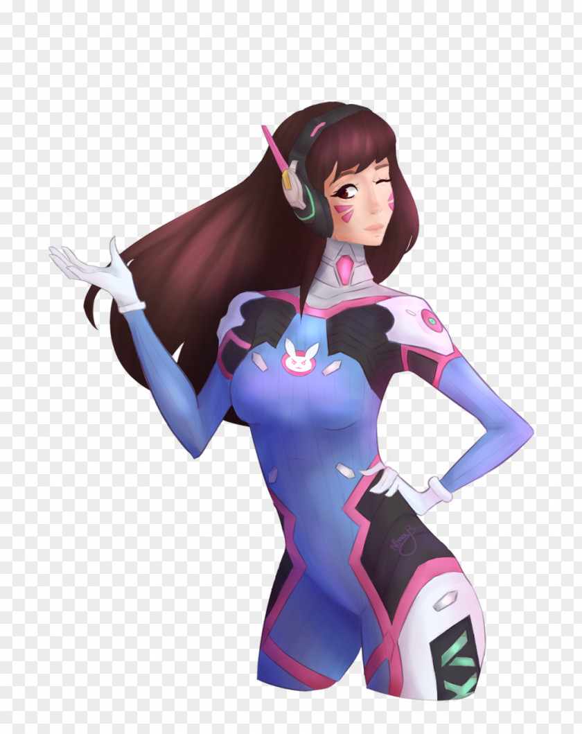 Winky Character Fiction Fan Art D.Va Costume PNG