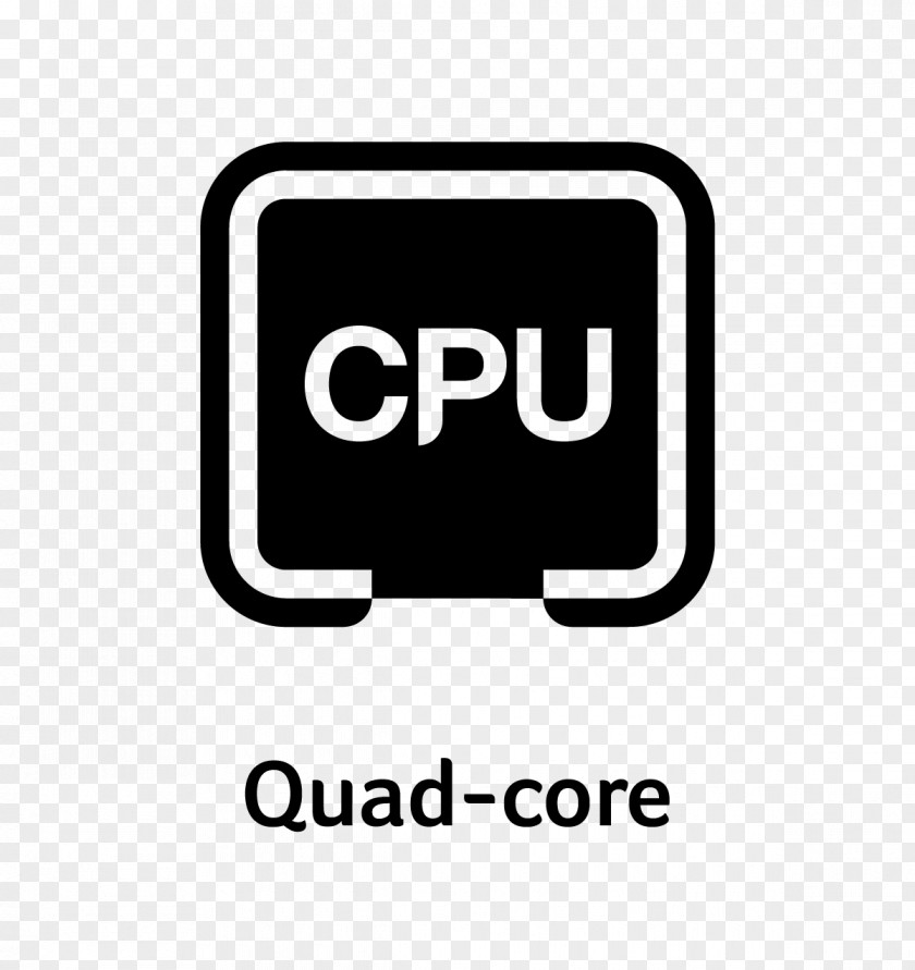 4core Cpu Logo Brand Technology PNG