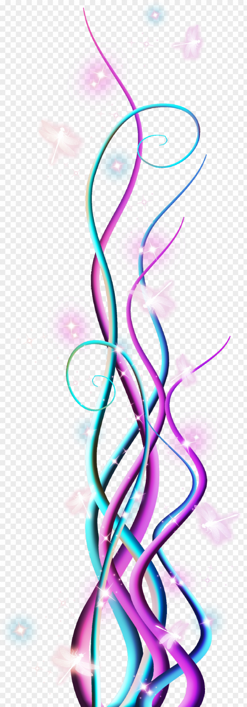 Colored Lines Clip Art PNG