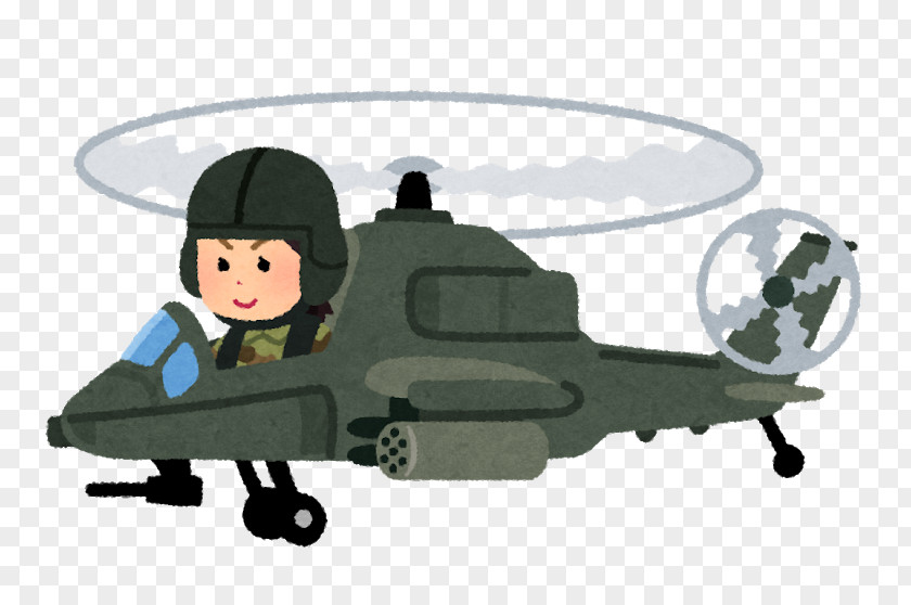 Helicopter Military Attack Illustration PNG