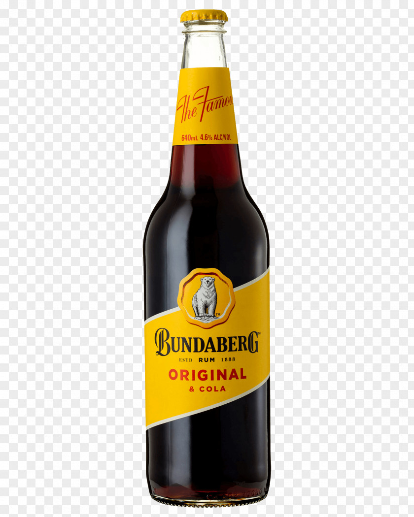 Rum And Coke Ale Bundaberg Beer Fizzy Drinks PNG