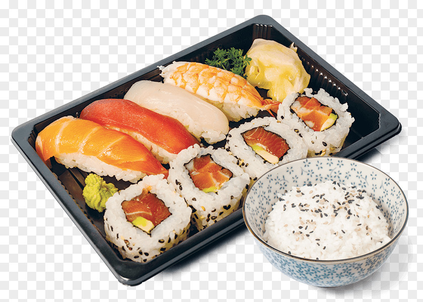 Sushi California Roll Bento Gimbap Sashimi PNG