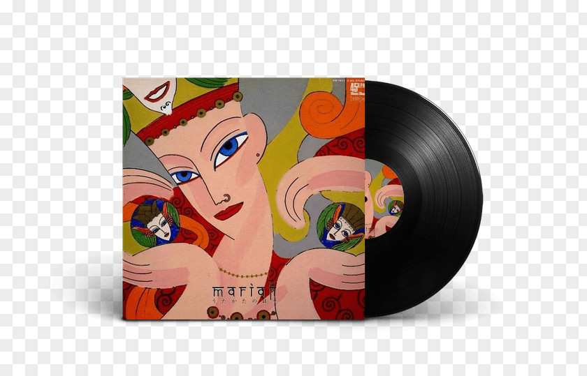 Sythpop Utakata No Hibi Mariah Phonograph Record LP PNG