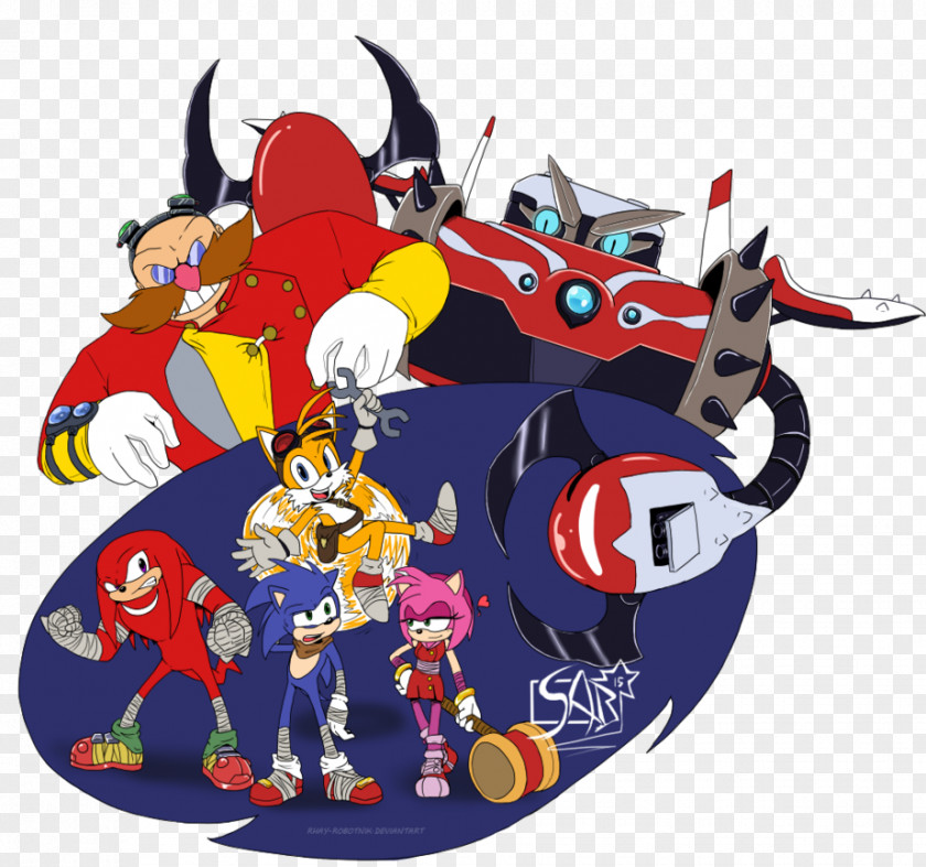 30 Anniversary Doctor Eggman Sonic The Hedgehog Video Games Art Character PNG