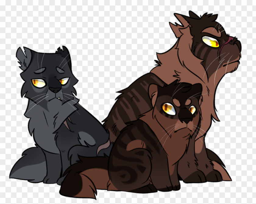 Cat Bluestar's Prophecy Into The Wild Yellowfang's Secret Brokenstar PNG