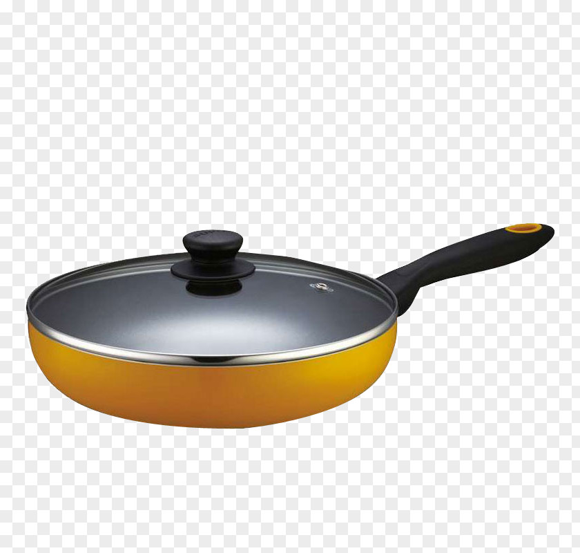Cooking And Frying Pan Wok Non-stick Surface Cookware Bakeware PNG