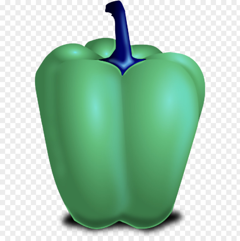 Green Bell Pepper Capsicum Plant Vegetable PNG