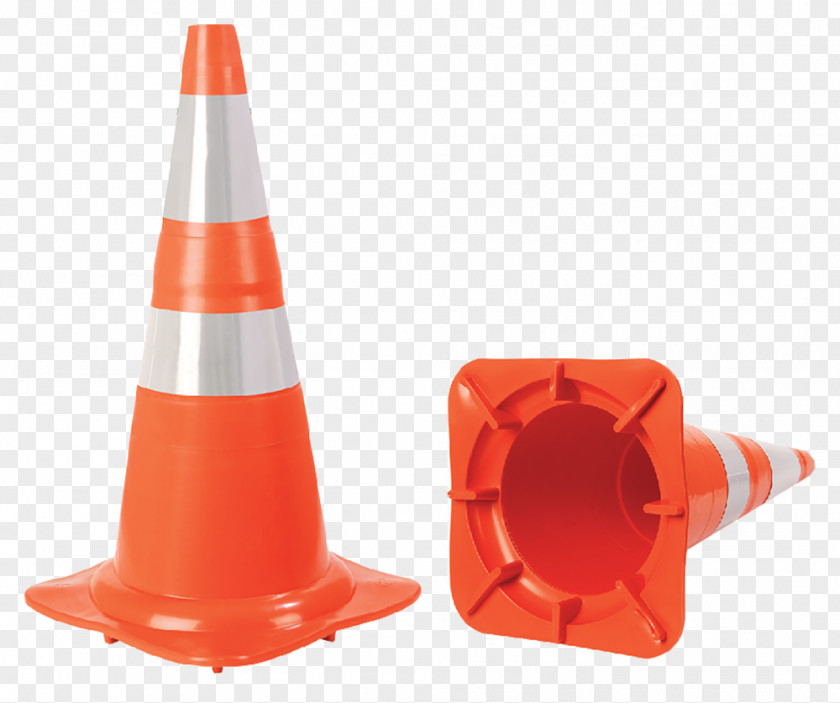 Orange Cone Color Red Green PNG