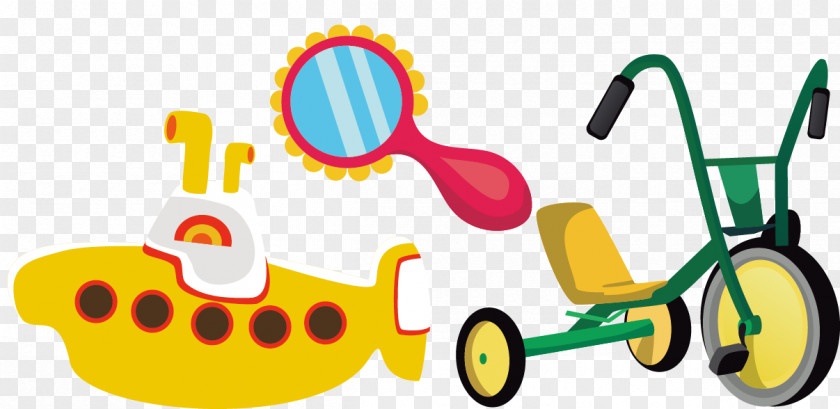 Posters Creative Children's Toys Tricycle Toy Download PNG