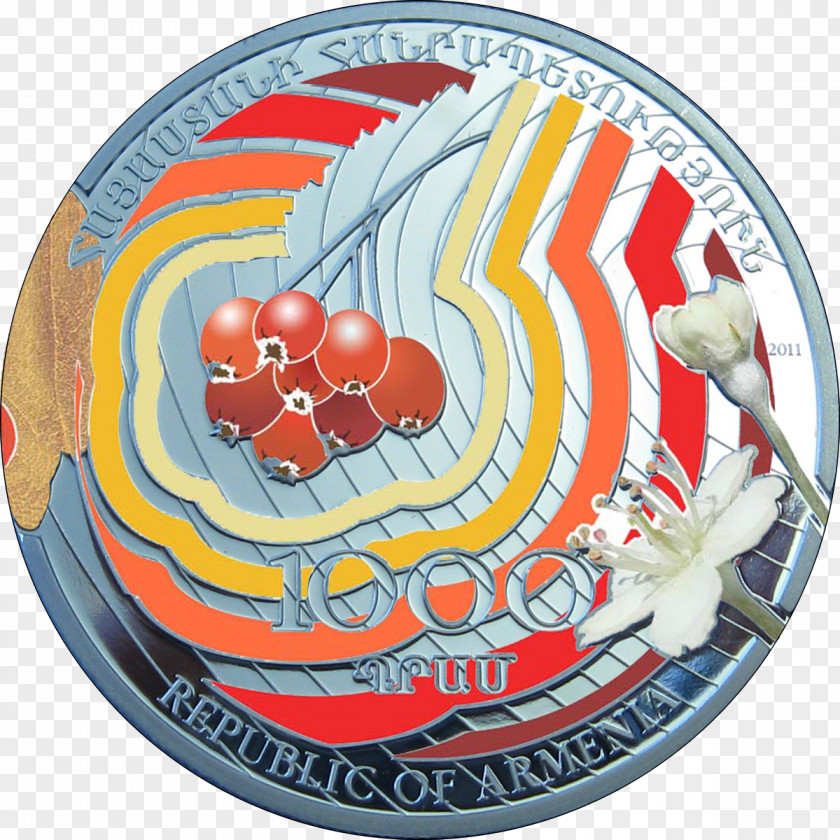 Silver Coin Gold Central Bank Of Republic Armenia PNG