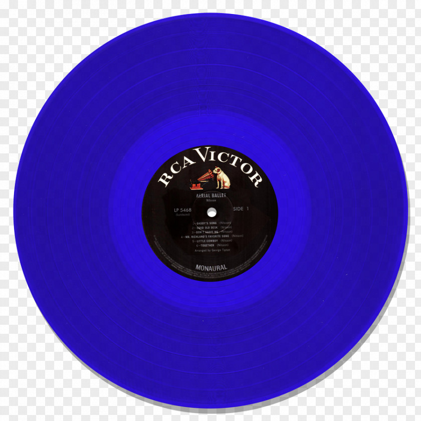 Soul Surf Laguna Phonograph Record Subtraktive Midnight Blue Cobalt PNG