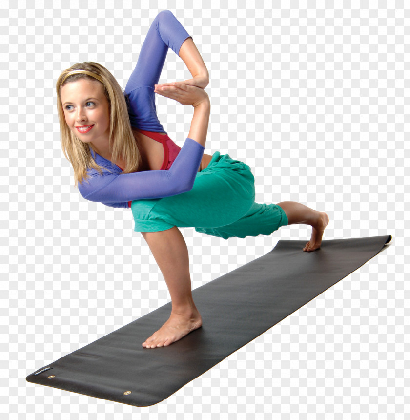 Yoga Pilates Reebok Physical Fitness Mat PNG