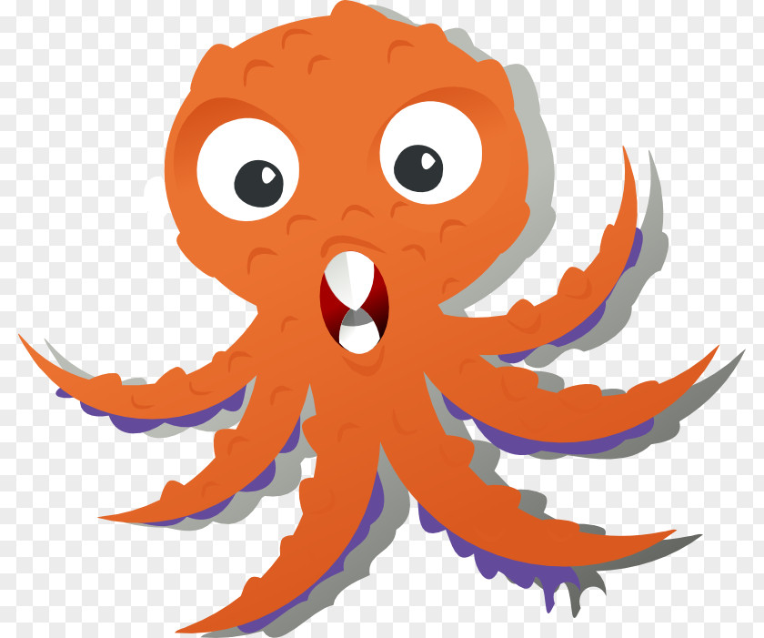 Cartoon Octopuses Octopus Monster Clip Art PNG