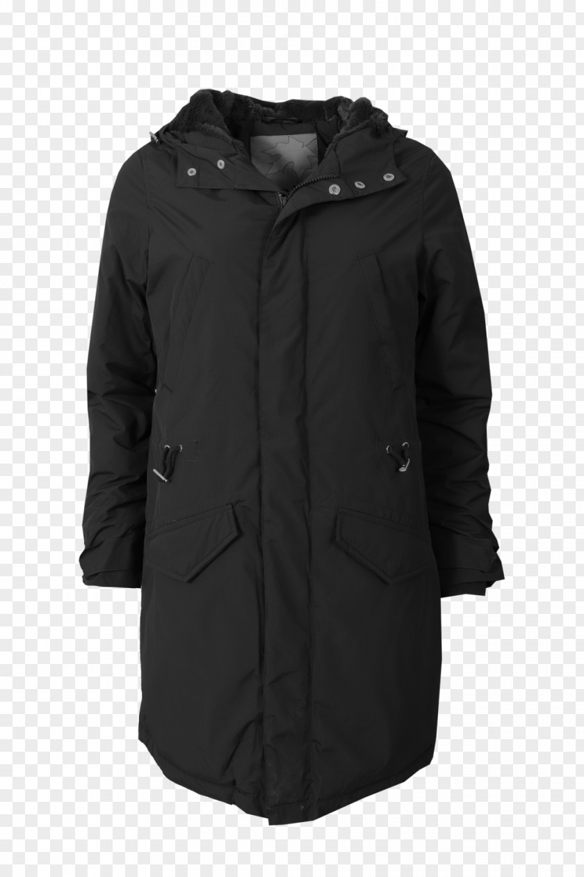 Long Coat Leather Jacket Parka Clothing PNG