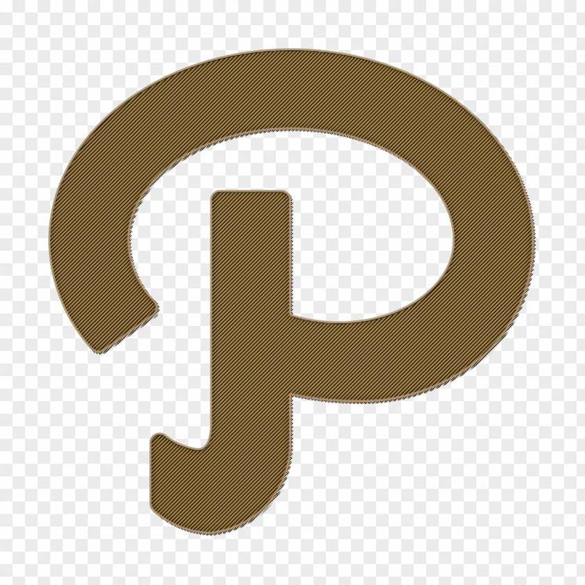 Metal Logo Icon Media Path PNG