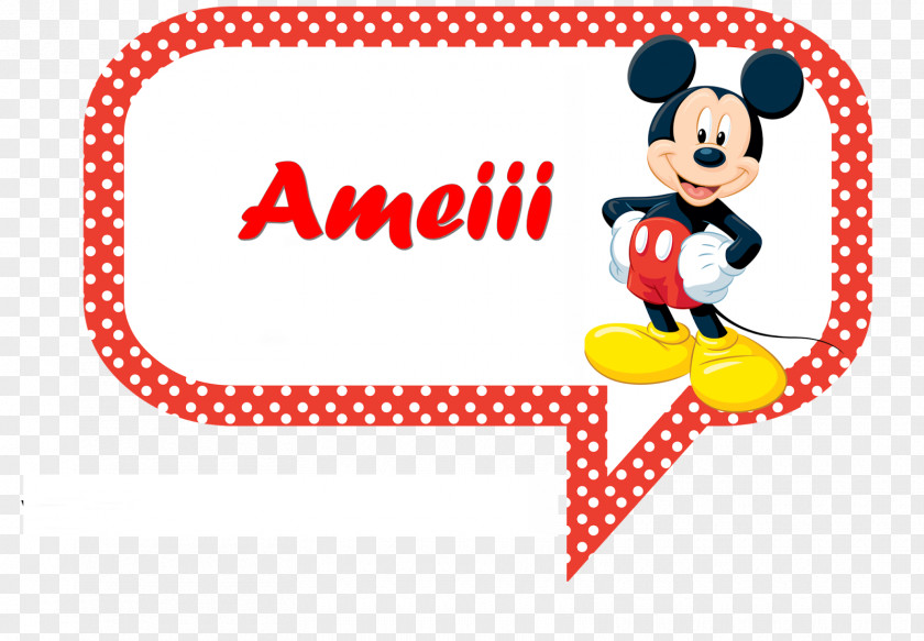 Mickey Mouse Party PNG