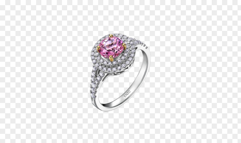 Enzo Platinum Ring Gratis Gemstone PNG