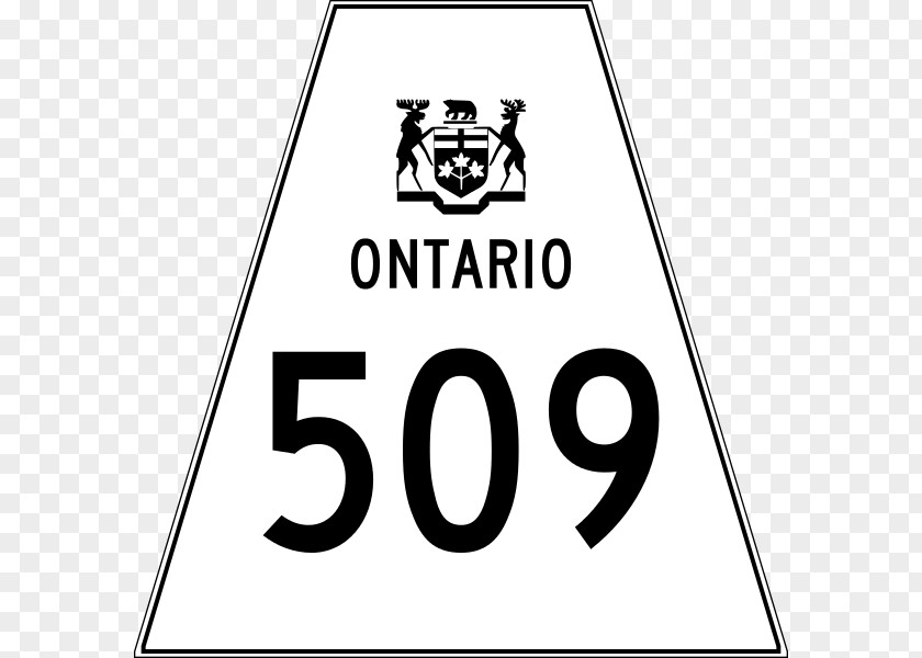 Road Highways In Ontario Highway 502 401 Shield 11 PNG