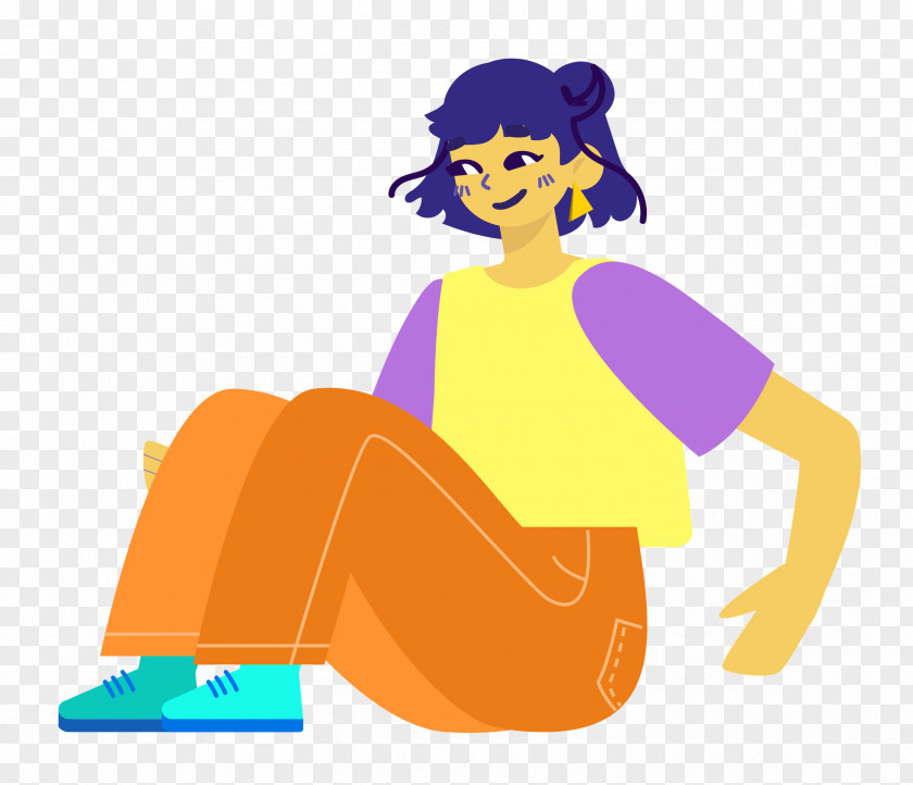 Sitting Sitting On Floor PNG