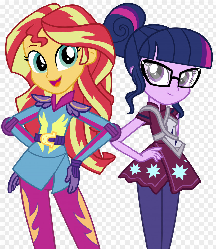 Equestria Girls Sunset Shimmer Twilight Sparkle Pinkie Pie Rainbow Dash Applejack PNG