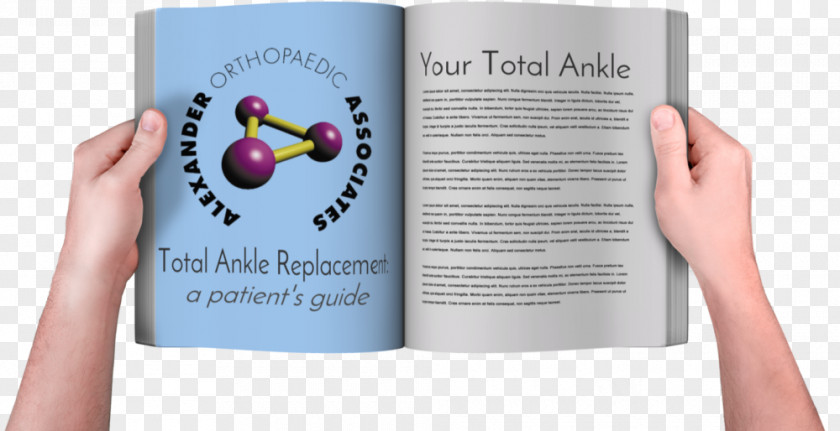 Holding Book Ankle Replacement Brand Surgeon PNG