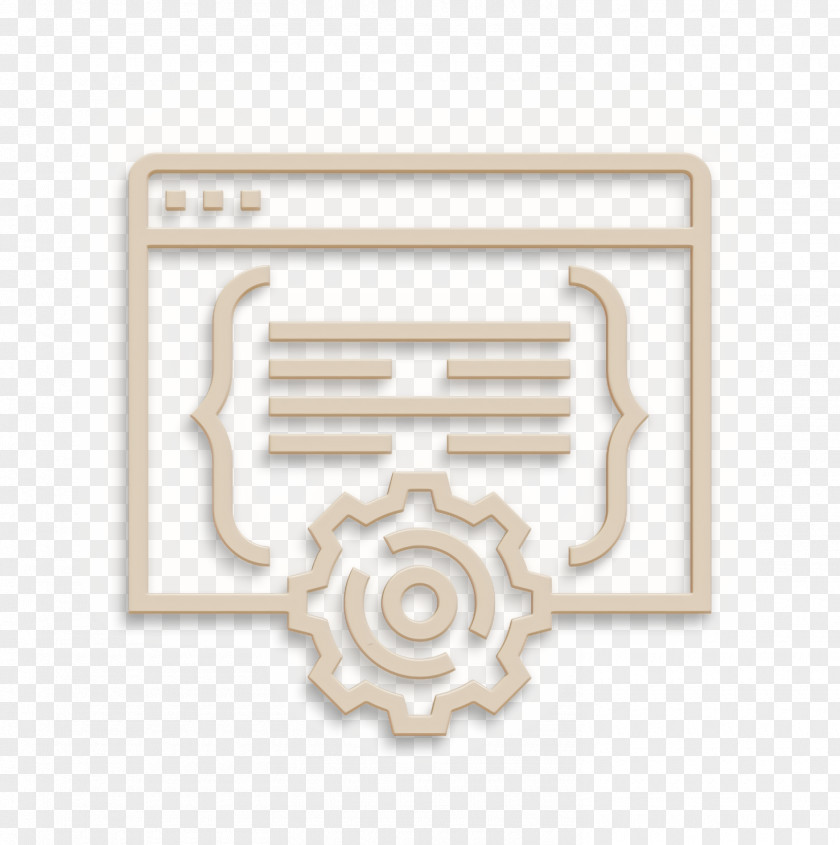 Sticker Label Software Icon Robotics Engineering Gear PNG